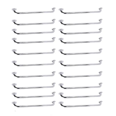 Barra Alça de Apoio 70cm Aço Inox Kit 21 Uni Cadeirante Idoso Pcd Corrimao Banheiro Box Corredor Apo