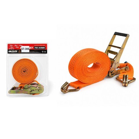 Cabo de Reboque Nylon Cinta de Amarração 3 Toneladas X 6 Metros St-306