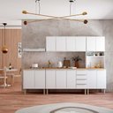 Ver imagem 2 de Tampo para Gabinete 160cm Flora 153x54 Cozimax Jequitiba