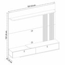 Ver imagem 4 de Painel Nt 1390 Freijo com Off White- Notavel