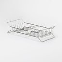 Ver imagem 1 de Escorredor de Louça para Bancada de 1 Nível Standard 8 Pratos : Inventia Aer : Inox