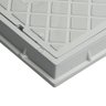 Tampa Pvc Caixa Esgoto 40x40 Gordura Elétrica Branca Simples - 1