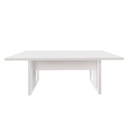 Mesa de Reunião 2,00m 1 Caixa de Tomada Pés Metal Quadro F5 - 3