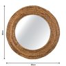 Espelho Decorativo Corda Bananeira 70cm Redondo - 7