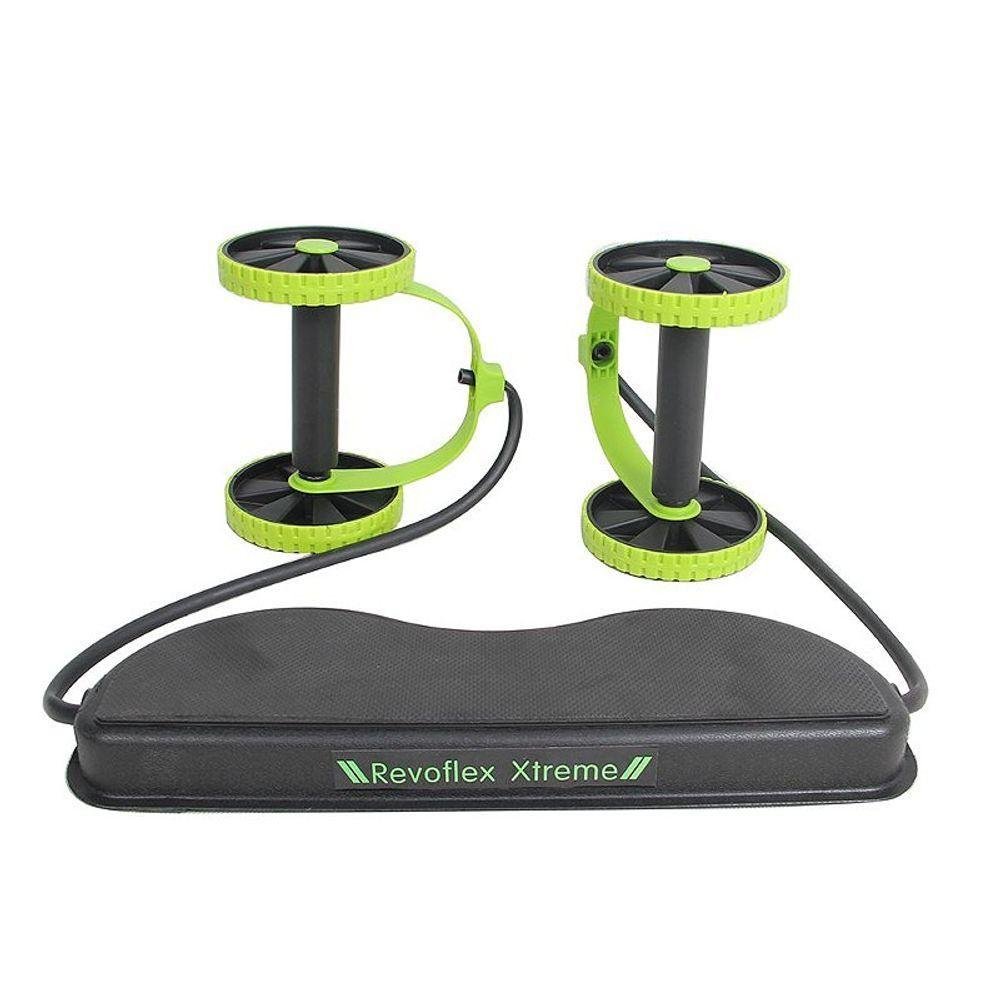 Revoflex Roda Abdominal Dupla com Elasticos Wct Fitness 5555008 - 2