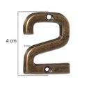 Ver imagem 2 de Número 2 Residencial Pequeno Para Apartamento Envelhecido