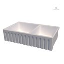 Ver imagem 7 de Cuba Dupla Cozinha Farm Sink Romana 77 cm Estilo Fazenda Avental