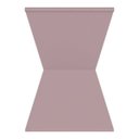 Ver imagem 4 de Banqueta Baixa Polipropileno sem Encosto Nitro Rosa/Calla Rose