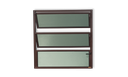 Ver imagem 1 de Basculante Alumínio 60 x 80 Plus V.Boreal Marrom Corten Brimak