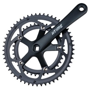 Pedivela Duplo 39/53 Speed X-time 172.5 Mm Bicicleta Bike