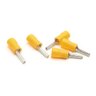 1000un Terminal Pino Agulha Pre Isolado 4,0 a 6,0mm Amarelo - 3