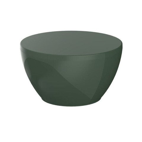 Banqueta Baixa Sem Encosto Polipropileno Verde Alecrim Oxy