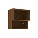 Ver imagem 4 de Armário Cozinha Modulado Vibra T647 C/ 3 Portas (1 C/ Vidro) 80cm Canela/grafite Lacca Kappesberg