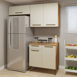 Cozinha Completa Atibaia 5 Portas 1 Gaveta Kaiki Móveis