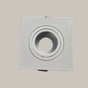 Ver imagem 1 de Spot Embutir Quadrado Direcionável Par20 Branco Save Energy