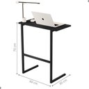Ver imagem 3 de Mesa para Notebook Pés de Ferro Asia Preto Preto