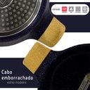 Ver imagem 5 de Jogo de Panelas Cerâmica Antiaderente Florença Azul 8 Peças