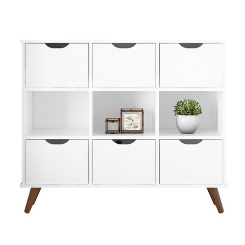 Nicho Organizador c/ 6 Gavetas Vintage Haia Q01 - Doce Sonho Móveis NICHO ORGANIZADOR NICHO DECORATI