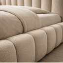 Ver imagem 4 de Cama King Size Luxuosa Cabeceira Estofada Quarto Moderno