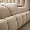 Ver imagem 4 de Cama King Size Luxuosa Cabeceira Estofada Quarto Moderno