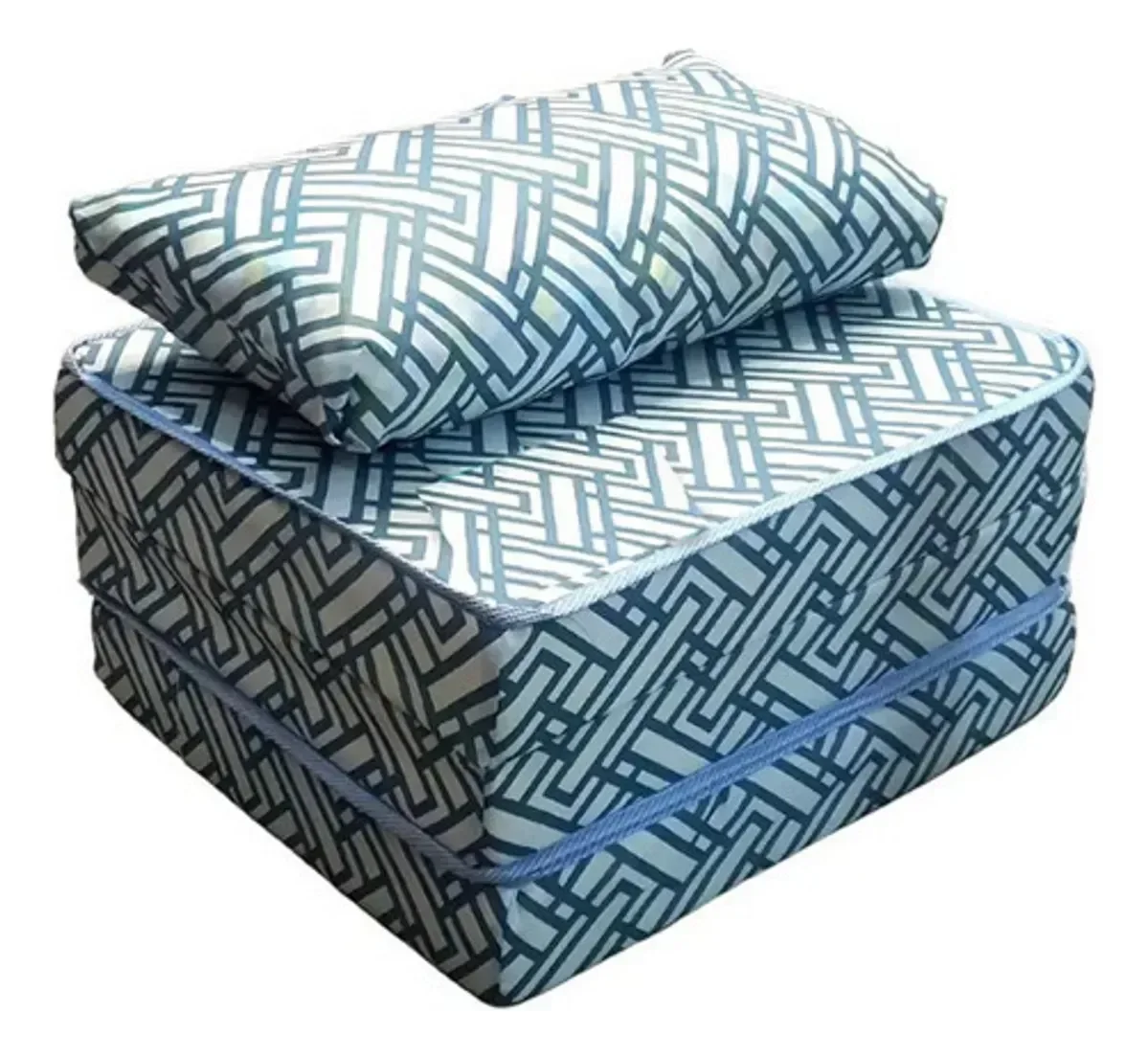 Ver imagem 2 de Colchão Dobrável Solteiro com Travesseiro de Brinde Ortobom