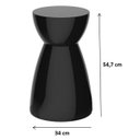 Ver imagem 3 de Banqueta Baixa Polipropileno sem Encosto Rad Crystal