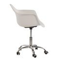 Ver imagem 4 de Cadeira com Rodízios com Apoio de Braços Branco