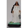 Imagem Iemanja Branca Mod 02 Escultura Gesso Estatua 20 Cm - 1