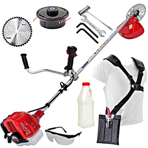 Roçadeira Profissional L431M Motor TU43 Mitsubishi Para Fazendas, Rodovias e Jardins Residenciais