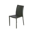 Ver imagem 1 de Cadeira Glam em Corino Pu Estrutura Metal - Empilhavel:verde Oliva