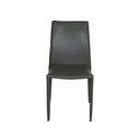 Ver imagem 2 de Cadeira Glam em Corino Pu Estrutura Metal - Empilhavel:verde Oliva