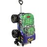 Mochila Rodinha Tripla Hulk Monster Trucks 3d Maxtoy - 5