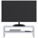 Ver imagem 7 de Kit 03 Suportes Para Monitor Stand Home Office Lap 63 cm L03 Branco - Lyam Lyam Decor