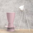 Ver imagem 5 de Banqueta em Polipropileno Tinn Rosa/Calla Rose
