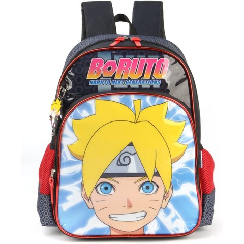 Mochila Luxcel Boruto Preta Is38121br (493789)