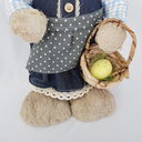 Ver imagem 4 de Coelha Páscoa em Palha e Sisal