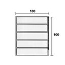 Ver imagem 2 de Vitro Basculante Alumínio Brilhante 1.00 (a) X 1.00 (l) - Hale