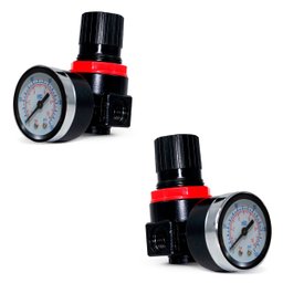 Regulador Pressão Mini Compressor 0 À 150 Psi com Manômetro 1/4 Ar-2000 Rotta 376 Cod - 4003 - 5
