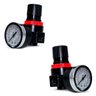 Regulador Pressão Mini Compressor 0 À 150 Psi com Manômetro 1/4 Ar-2000 Rotta 376 Cod - 4003 - 5
