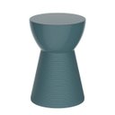 Ver imagem 1 de Banqueta Baixa Polipropileno sem Encosto Sili Azul/Lazuli