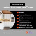 Ver imagem 3 de Balcão 20cm Porta Toalha (sem Tampo) Americana Henn - Branco Hp Fosco