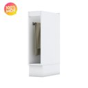 Ver imagem 4 de Balcão 20cm Porta Toalha (sem Tampo) Americana Henn - Branco Hp Fosco