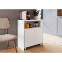 Ver imagem 2 de Balcão Organizador Multiuso com Mesa Recolhivel Art In Moveis Funcionale