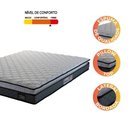 Ver imagem 3 de Colchão Casal Espuma D33 Pillow Top Millenium 138x188x19cm