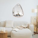 Ver imagem 6 de Espelho Orgânico 70x50cm Moldura em Couro Ecológico Geller