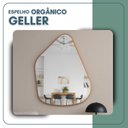 Ver imagem 7 de Espelho Orgânico 70x50cm Moldura em Couro Ecológico Geller