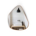 Ver imagem 2 de Espelho Orgânico 70x50cm Moldura em Couro Ecológico Geller