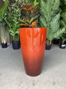 Ver imagem 7 de Vaso Grande para Planta para Decoração Sala Varanda Jardim Alto Brilho e Leve 54cm (liso/vermelho)