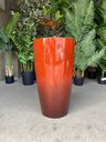 Ver imagem 3 de Vaso Grande para Planta para Decoração Sala Varanda Jardim Alto Brilho e Leve 54cm (liso/vermelho)