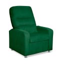 Ver imagem 3 de Poltrona  Papai Confortável Suede Verde Sistema encosto reclinável e inclinável mecanismo manual